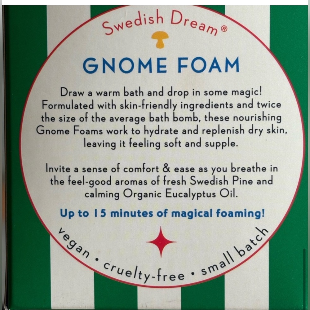 SOAP bar & BATHBOMB from SWEDISH DREAM. MADE IN USA. Swedish Pine scent. Vegan - Picture 4 of 15